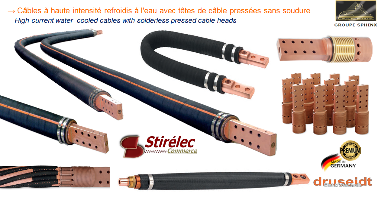 Image du produit Câbles refroidis à l'eau