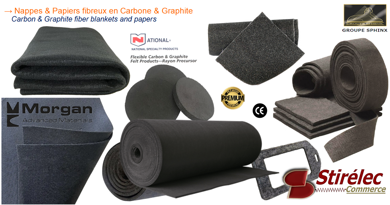 Image du produit Nappes & Papiers isolantes en Carbone & Graphite