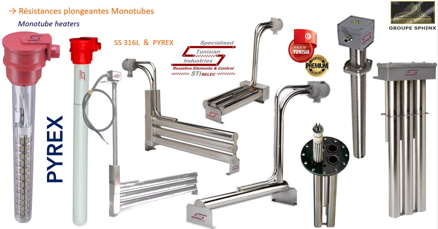 Image du produit Résistances en monotube