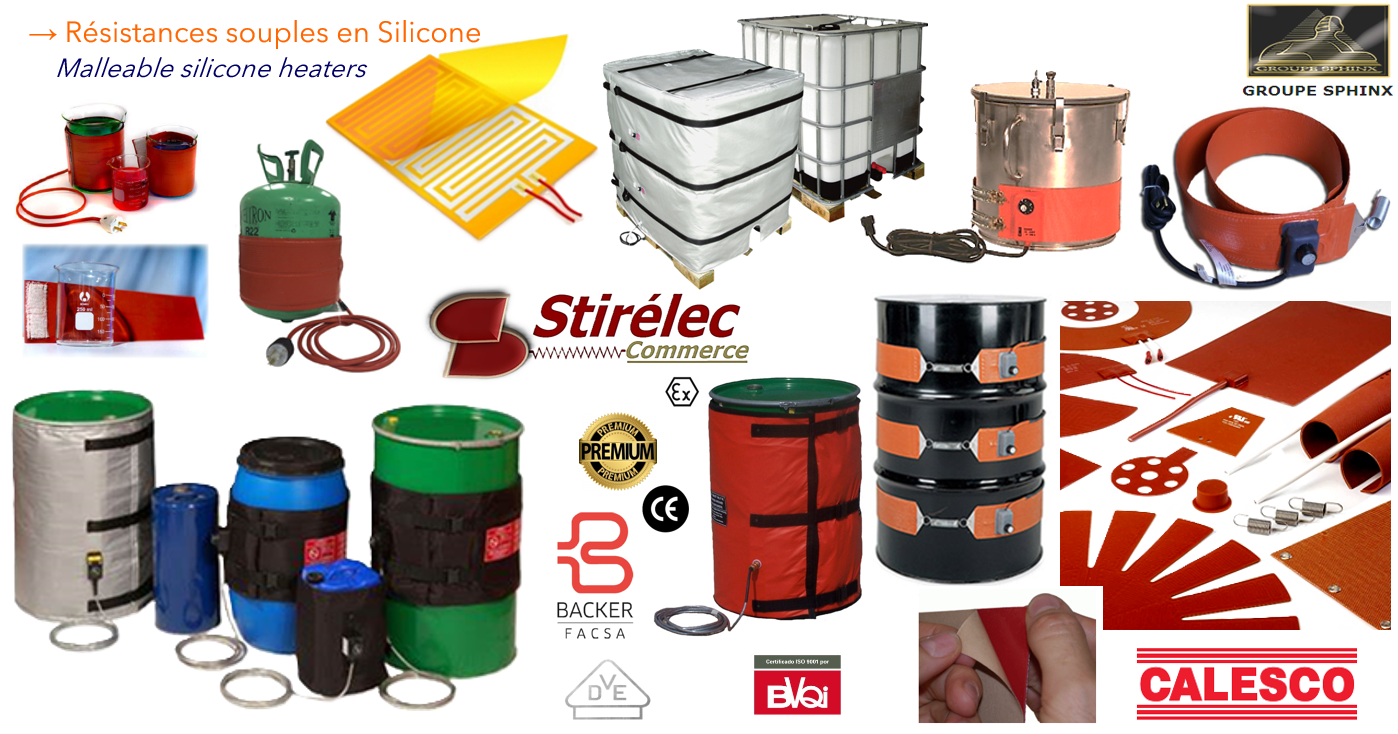 Image du produit Résistances souples en Silicone