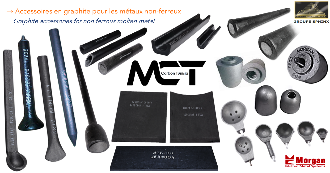 Image du produit Accessoires en graphite pour les métaux non-ferreux