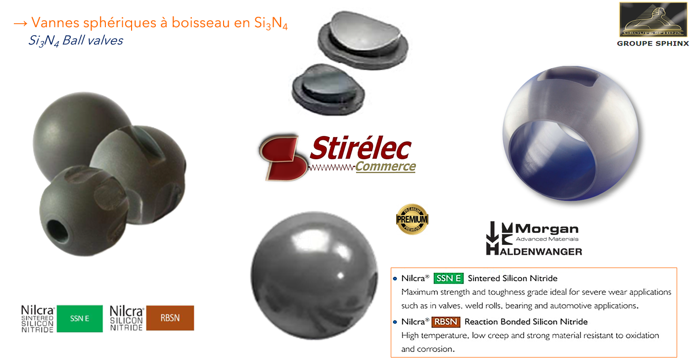 Image du produit Vannes sphériques à boisseau pour milieux corrosifs